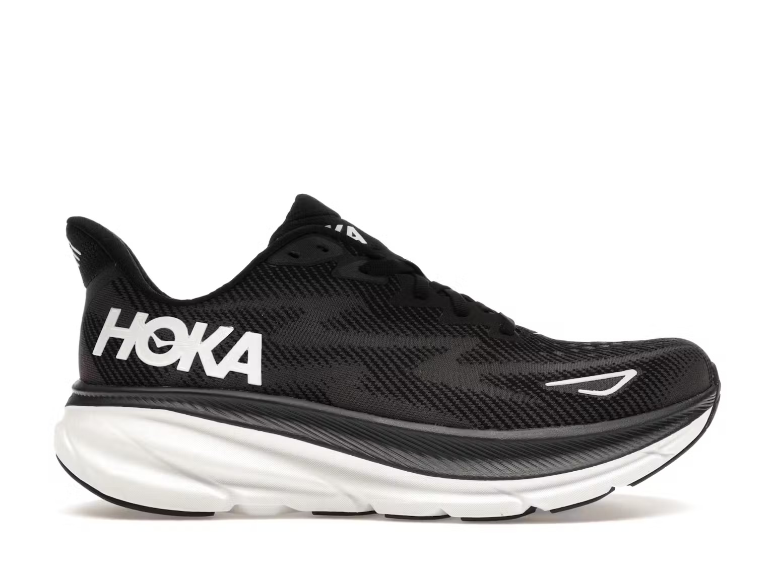 Hoka One One Clifton 9 Black White 36 45